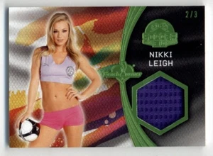 2025 Bench Warmer Girls of Summer - Soccer Swatch Card - Nikki Leigh 2/3 - Bild 1 von 1