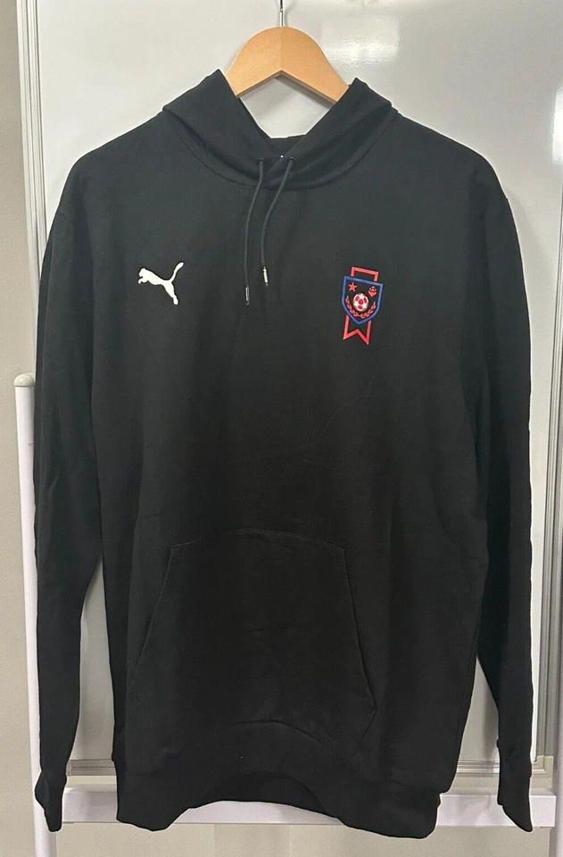 NUEVO Puma Michelob Ultra Copa America 2024 Sudadera con Capucha Negra 65861803 Para Hombre Talla Grande Foto 1 de 4