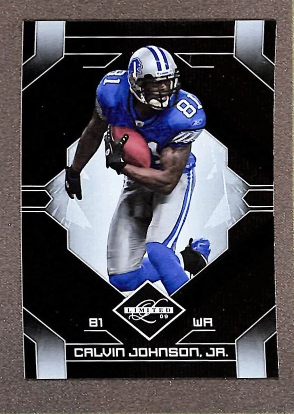 2009 Donruss Limited #33 Calvin Johnson Jr /399 - Image 1 of 3