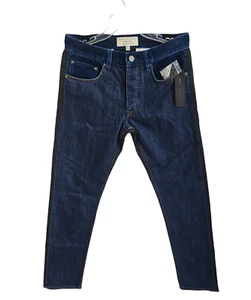Pantalones de mezclilla chinos Marc by Marc Jacobs para hombre 30X34 tiro bajo ajustados mixtos NUEVOS - Imagen 1 de 10