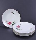 Z & Co. Tirschenreuth Bavaria Bread Plate Red Rose Design Replacement Lot Of 5