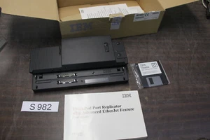 IBM THINKPAD 05K 4872 PORT REPLICATOR W/ manual + Floppy disk # S982 - Imagen 1 de 1