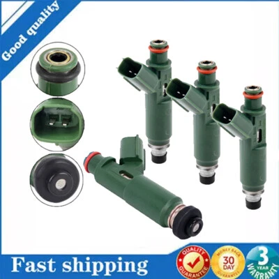 4 piezas inyectores de combustible 23250-22040 para Toyota Corolla Matrix Celica 2000-2005 1,8 L Foto 1 de 4