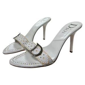 CHRISTIAN DIOR Spring Summer 2004 D'Trick Leather Studded Sandals - Picture 1 of 9