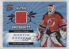 2006-07 Fleer Ultra Uniformity Martin Brodeur #U-BR HOF