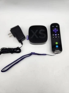 Roku 2 XS (2nd Generation) Media Streamer 3100X - Black w/ Remote & Adapter - Picture 1 of 6