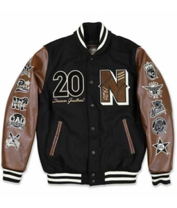 Men’s Negro League Baseball Varsity Jacket - Picture 1 of 6