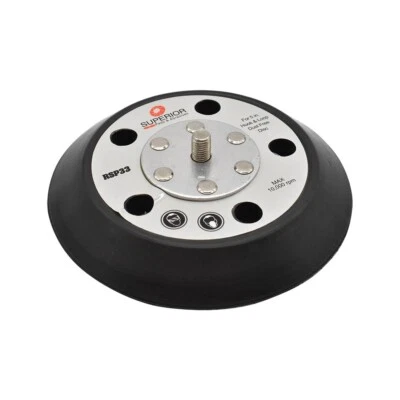 SUPERIOR PADS AND ABRASIVES Sander Pad 5" Hook & Loop rep OEM #15000 for 7344 7335 97355 Porter Cable Sander