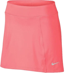 NEW! NIKE [L] Women's Precision Knit 2.0 Golf/Tennis Skort-Lava Glow 831458-676 - Picture 1 of 2