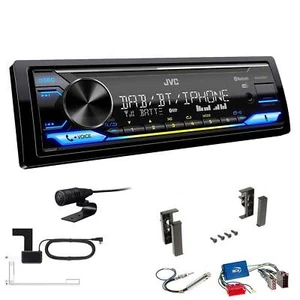 JVC KD-X472DBT Media Autoradio Bluetooth DAB+ Alexa für Audi A6 Avant 1997-2001 - Bild 1 von 6