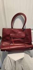 rebecca minkoff burgundy MAB Large tote bag - Picture 1 of 10