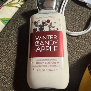 Bath & Body Works WINTER CANDY APPLE Körperlotion Feuchtigkeitscreme Creme 8oz - Bild 1 von 2