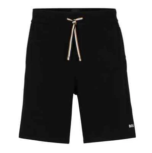 BOSS UNIQUE STRETCH-COTTON SHORTS - Picture 1 of 1