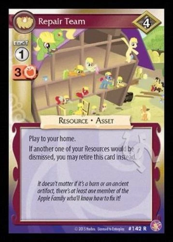 My Little Pony Absolute Discord Repair Team - 142 - MLP CCG  - Image 1 of 1