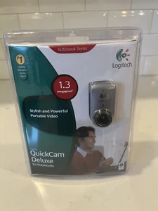 Logitech QuickCam Deluxe For Notebooks 1.3 Megapixels NIP New In Packaging - Picture 1 of 5