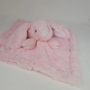 Manta de seguridad Sherpa suave de felpa Pink Bunny Rabbit buen estado limpia - Imagen 1 de 3