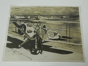 ORIGINAL OLD ESSO AIRCRAFT T-A 417 SEPIA PHOTOGRAPH. By Beverly Howard#S - Picture 1 of 8