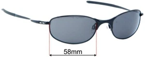 Lentes de repuesto para gafas de sol SFx se adaptan a Oakley Tightrope OO4040 - 58 mm de ancho - Imagen 1 de 31