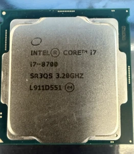Intel Core i7-8700 Processor (3.2 GHz, 6 Cores, LGA 1151) - SR3QS - Bild 1 von 4
