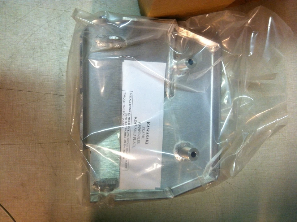 Kawasaki Prairie 650 Rear Skid Plate Kvf650-023b - Image 1 of 1