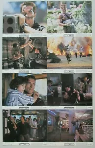 JUEGO ORIGINAL DE 8 TARJETAS DE LOBBY COMMANDO 8X10 ARNOLD SCHWARZENEGGER ALYSSA MILANO - Imagen 1 de 1