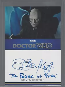 Doctor Who Series 5-7 S. Berkoff inscription autograph #05 - Picture 1 of 1