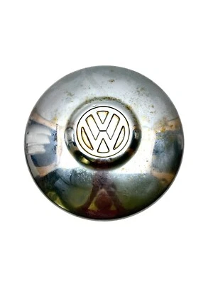 Vintage 10" Volkswagen Beetle Bug Bus Hubcap - Image 1 of 4
