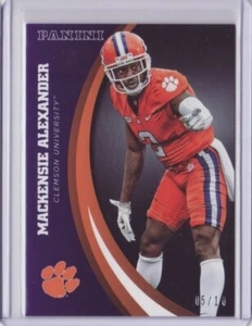 2016 Panini Collegiate Clemson Black #33 Mackensie Alexander 05/10 - Flat S/H - Picture 1 of 1