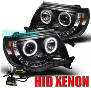 05-11 FARO PROYECTOR LED TACOMA HALO + 6000K HID NEGRO - Imagen 1 de 1