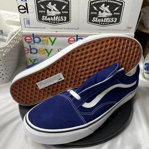 Scarpe da skate Vans Color Theory Old Skool blu faro VN0005UFBYM US 13 - Foto 1 di 11