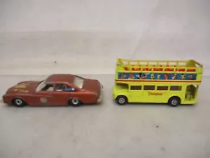 X-32682 Ersatzteil für Corgi 2 St. Auto/Bus, mit Gebrauchsspuren, - Bild 1 von 5