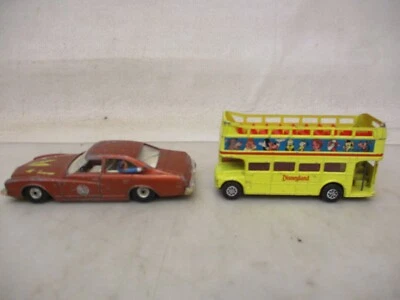 X-32682	Ersatzteil für Corgi 2 St. Auto/Bus, mit Gebrauchsspuren, - Bild 1 von 4