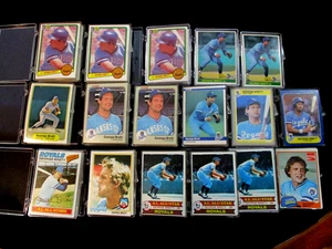 KC ROYALS  TEAM SET COLLECTION...17 TEAM SETS FROM  70'S - 80'S ! BRETT, HERZOG+ - Picture 1 of 5
