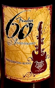 Fender Presidential Blend Wine - 60th Anniversary - Picture 1 of 4