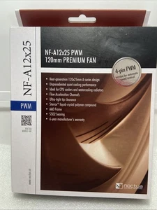 Noctua NF-A12x25 PWM Premium Quiet Fan - Picture 1 of 14