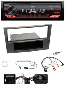 JVC Bluetooth USB DAB Lenkrad Autoradio für Opel Antara Astra H Zafira B charcoa - Bild 1 von 11