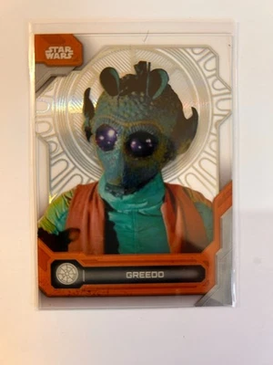 TOPPS STAR WARS HIGH TEK 2024 GREEDO  THRONE ROOM #44. - Image 1 of 2