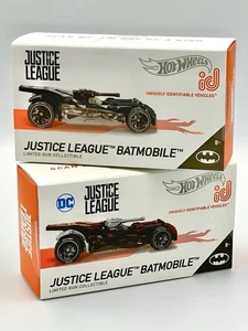 Hot Wheels id JUSTICE LEAGUE BATMOBILE (great condition) Batman Limited Run 2018 - Picture 1 of 2
