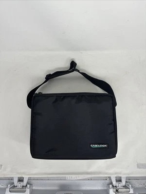 Vintage Case Logic 30 CD Carrying Case Storage W/ Strap Blue Case Logic Logo VTG - Image 1 of 4