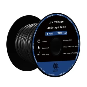 Cable de iluminación de paisaje de bajo voltaje - entierro directo al aire libre subterráneo baja e... - Imagen 1 de 6