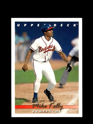 Atlanta Braves Mike Kelly #756 Upper Deck Baseball Near Mint or Better top - Image 1 of 2