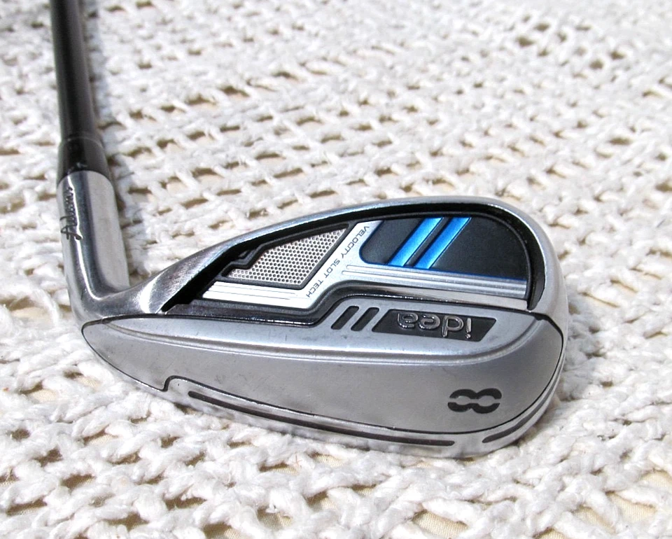 Adams Golf  IDEA VELOCIY SLOT TECH 8 Iron 37" RH ~ Senior Flex Graphite Shaft - Image 1 of 4