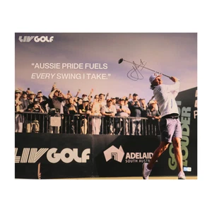 Fotografía firmada autografiada por Cameron Smith de golf 16x20 (auténtica CX) - Imagen 1 de 1