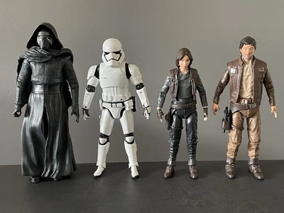 Star Wars Elite Diecast Series Force Awakens Rogue One 7" Action Figures Disney - Image 1 of 4
