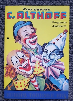 Althoff Circus Zirkus Programmheft von 1971 - Bild 1 von 4