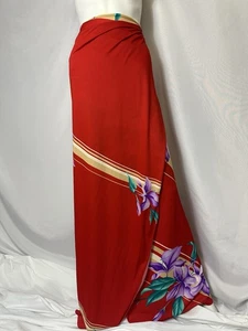 VTG Women's Blue Hawaii Sportswear Pareau Beach Wrap Sarong Swimsuit Coverup NWT - Picture 1 of 10