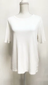 Excelente Camiseta J Crew 100% Algodón “Ajuste Perfecto” Talla XL Blanca - Imagen 1 de 5