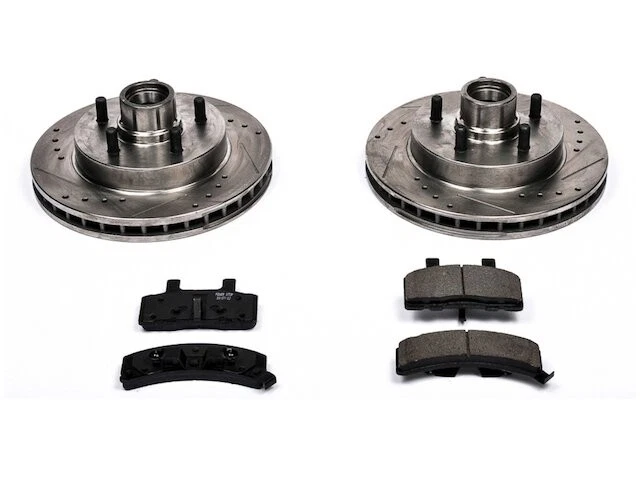 Front Brake Pad and Rotor Kit For 1996-2002 GMC Savana 1500 1997 1998 GK945TT - Image 1 of 1