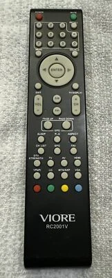 Mando a distancia original para TV VIORE RC2001V Foto 1 de 2