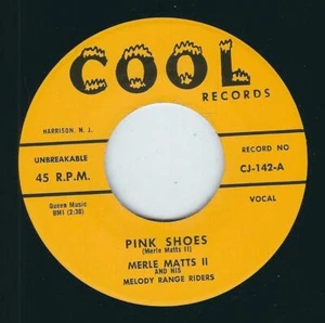 REPRO NJ ROCKER - Merle Matts COOL 111 rosa Schuhe / Shake Whith Me Baby ♪ - Bild 1 von 2
